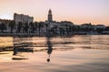 Old town of Split in Dalmatia, Croatia