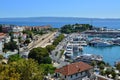 Old town of Split in Dalmatia, Croatia. Split is the famous city and top tourism destination of Croatia and Europe