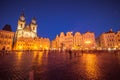 Old Town Square in Prague, Czech Republic