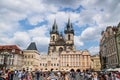 Old Town Square in Prague, Czech Republic