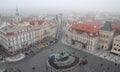 Old Town Square or clock in Prague in Czech Republic Royalty Free Stock Photo