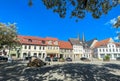 old town square market palce calbe,saxony-anhalt