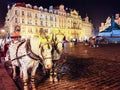 The Old Town Square in Prague Royalty Free Stock Photo