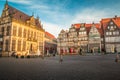 Old town square onf Bremen Germany
