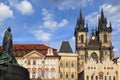 Old Town Square in Prague Royalty Free Stock Photo