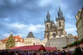 Old town square in Prague. Royalty Free Stock Photo