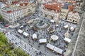 Old Town Square in Prague, Czech Republic Royalty Free Stock Photo