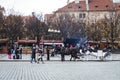 Old Town square in Prague, Czech Republic Royalty Free Stock Photo