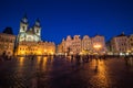 Old Town Square in Prague, Czech Republic