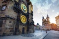 The old Town Square, Prague, Czech Republic Royalty Free Stock Photo