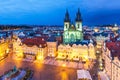 Old Town Square in Prague, Czech Republic Royalty Free Stock Photo