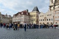 Old Town Square in Prague. Royalty Free Stock Photo