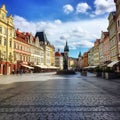 Old Town Square (Prague) Royalty Free Stock Photo