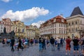 Old Town Square, Prague`s main square, Bohemia Royalty Free Stock Photo