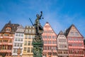 Old town square romerberg in Frankfurt, Germany Royalty Free Stock Photo