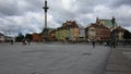 Old Town Square SigismundÃ¢â¬â¢s Column at Krakow Old Town in Oswiecim, Poland