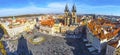 Old Town Square (Staromestske namesti) in Prague, Czechia