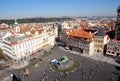 Old Town Square view, Prague Royalty Free Stock Photo