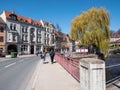 Old town of Stadtroda in Thuringia Royalty Free Stock Photo
