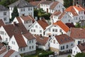 Old town of Stavanger Royalty Free Stock Photo