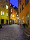 The Old town, Stockholm, Sweden Royalty Free Stock Photo
