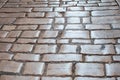 Old town stone paving pattern pavement Royalty Free Stock Photo