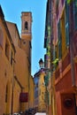 Old Town street and architecture, Nice, France
