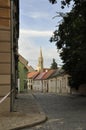 Old Town Street from Bratislava in Slovakia