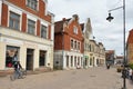 Old town street, Kuldiga, Latvia Royalty Free Stock Photo