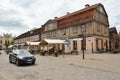 Old town street, Kuldiga, Latvia Royalty Free Stock Photo