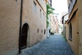 Old Town Streets of Lindau, Bodensee, Germany Royalty Free Stock Photo