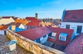 The red roofs of Szentendre, Hungary Royalty Free Stock Photo