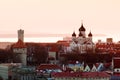 Old town of Tallinn Estonia Royalty Free Stock Photo