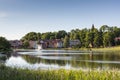 Old town Talsi in Latvia Royalty Free Stock Photo