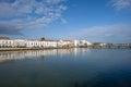 Old town of Tavira in the Algarve in Portugal