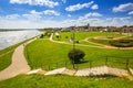 Old town of Tczew at Vistula river