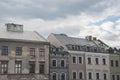 Old town tenement houses Royalty Free Stock Photo