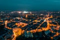 Old town Timisoara in the night