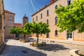 Old town of Trogir in Dalmatia, Croatia. Trogir old town. Near Split in Croatia. The picturesque and historical city of Trogir in Royalty Free Stock Photo