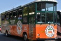 Old Town Trolley sightseeing bus in Washington, DC Royalty Free Stock Photo