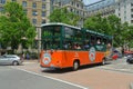 Old Town Trolley Tours bus, Washington DC, USA Royalty Free Stock Photo