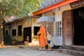 Old town Udong. The temples on the mountain. Cambodia.