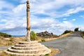 Old town of Ujue from La Cruz del Saludo