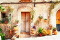 old town of Valdemossa, Majorca Royalty Free Stock Photo