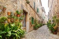 The old town Valdemossa. Mallorca, Spain