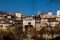 Old town Veliko Tarnovo in Bulgaria Royalty Free Stock Photo