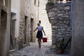 Mediterranean town Vrbnik on Adriatic sea