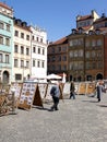 Old Town in Warsaw Poland