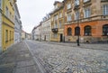 Old town in warsaw, poland Royalty Free Stock Photo