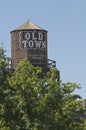 Old town water tower Royalty Free Stock Photo